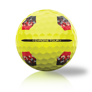 Callaway Chrome Tour TruTrack Yellow 2024 Used Golf Balls - Halfpricegolfballs.com