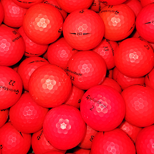 TaylorMade Red Mix Used Golf Balls - Halfpricegolfballs.com