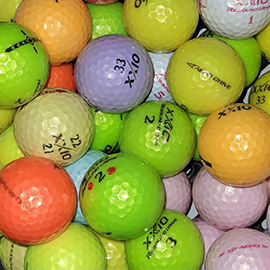 XXIO Colour Mix Used Golf Balls - Halfpricegolfballs.com